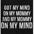 thumbnail image 2 of Funny Mommy on my Mind Hip Hop Romper Boys or Girls Infant Baby Brisco Brands NB, 2 of 6