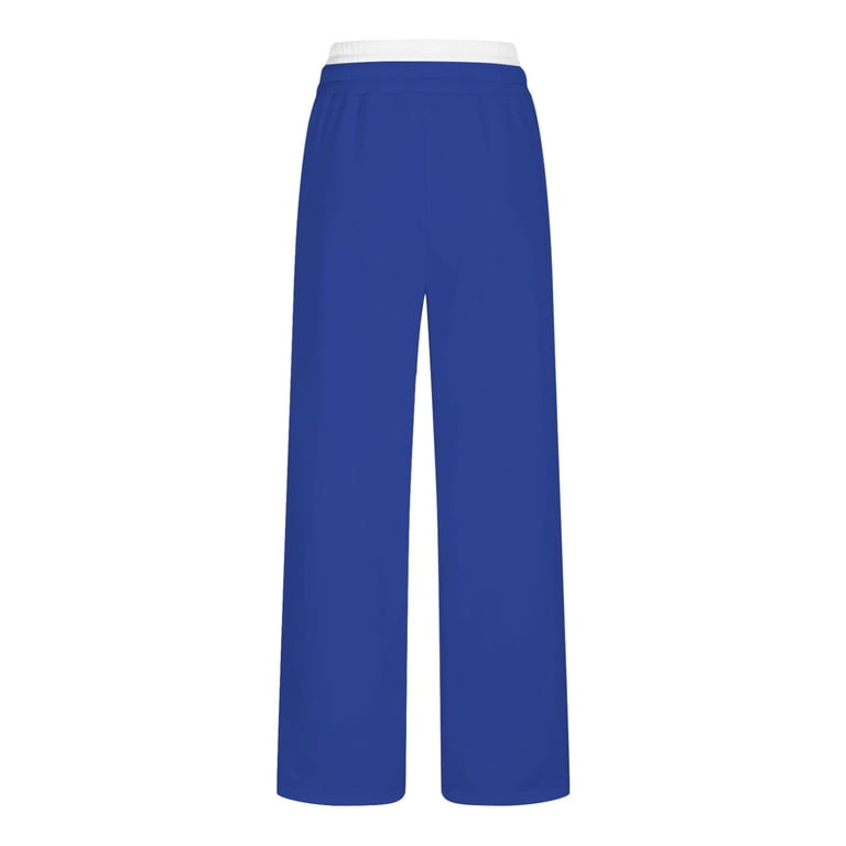 JGGSPWM Unisex Sweatpants Men and Women Solid Color Athletic Baggy