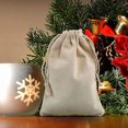 thumbnail image 4 of 20Pcs Cotton Drawstring Bags,4 * 6 Inch Reusable Muslin Bag Natural Cotton with Drawstring Produce Bags Bulk Gift Bag Jewelry Pouch for Party Wedding Home Storage, 4 of 7