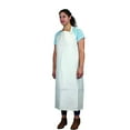 thumbnail image 4 of Safe Handler Heavy Duty Nitrile Industrial Bib Apron, Chemical and Oil Resistant, White, 4 of 7