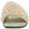 thumbnail image 2 of Sam Edelman Elijah Pistachio Se Jewel Detailed Open Toe Slip On Flats Sandals (Pistachio Se, 8), 2 of 6
