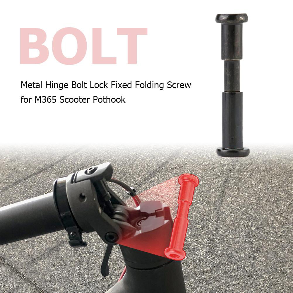 Hinge Bolt Lock Fixed Bolt Screw Folding Hook for M365 Scooter Pothook 