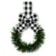 thumbnail image 2 of 1/4 Piezas Pequeña Corona Navidad 11 8 Pulgadas Gabinete Mini (), 2 of 9