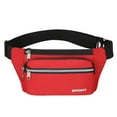 thumbnail image 2 of Qiweii Water Resistant Multifunctional Fanny Pack Adjustable Waist Bag For Men Women Durable For Hiking Running Travel Sports Daily Use Phone Wallet Storage, 2 of 6