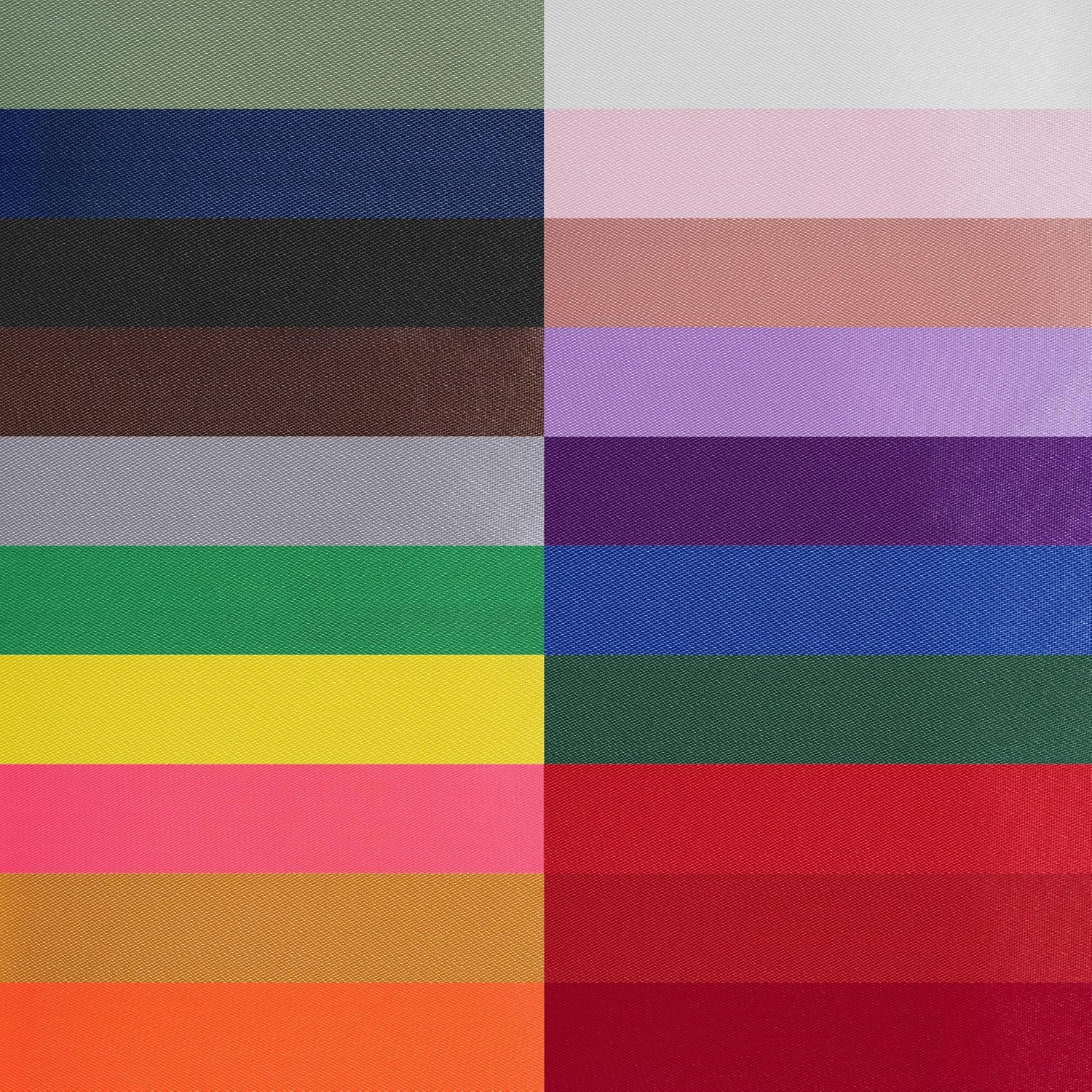 Rainbow Satin Ribbon, 1 Inch x 20 Rolls Total 100 Yards, Colorful Ribbon Perfect for Gift Wrapping, Flower Bouquets, Hair Bows Making, Wedding Decor, Christmas
