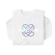 thumbnail image 1 of Pop cazadora para niña Demon Hunters Unisex Printed Anime Print Long-Sleeved Hooded Sweatshirt （White）, 1 of 2