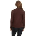 thumbnail image 4 of Women's Solid Open Front Long Sleeve Lightweight Soft Basic Sweater Cardigan, 4 of 4