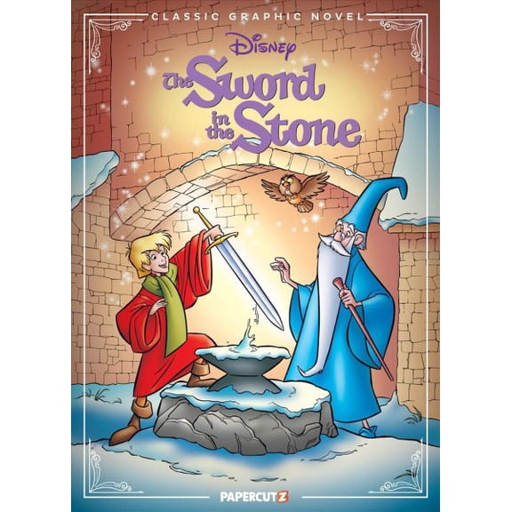 Pre-Owned Disney Classic Graphic Novel: The Sword in the Stone, (Paperback)