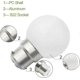 thumbnail image 2 of 6Pcs B22 LED Bulb 3W Golf Ball Bulbs B22 Bayonet Small Globe Light Bulb Incandescent Dimmable, 2 of 4