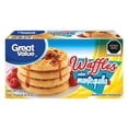 thumbnail image 1 of Waffles Great Value sabor mantequilla 10 pzas, 1 of 4