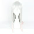 thumbnail image 2 of Unique Bargains Human Hair Wigs for Women Lady 37" Gradient Gray Wigs with Wig Cap, 2 of 6