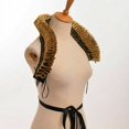 thumbnail image 4 of Lady Gold Black/Gold Ruffl Collar Elizabethan Ruff For Victorian Steampunk Dress, 4 of 4
