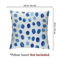 thumbnail image 4 of nygtbtfer  Dots Pillow Watercolor Polka Dots Decorative Couch Pillow Cases with Zipper Set of 2 Home Decor for Living Room Bedroom Bed Cushion Outdoor White, 4 of 7