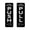 Black, variant on Signs ByLITA Vertical Push and Pull Door Signs (Roof-Real Estate) Door Sign (Blue) - Large