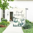thumbnail image 4 of It Is Well With My Soul Garden Flag, Funny God Inspired Yard Flag for Outside, Bible Hymn Verse Flag, Religious Garden Gifts, Christian Yard Sign Home Décor, 4 of 6