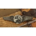 thumbnail image 1 of Steampunk Antique Gear Wings Pin Costume Jewelry Adult One Size, 1 of 1