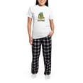 thumbnail image 5 of CafePress - The World Is Waiting Pajamas - Women's Short Sleeve Print T-Shirt and Pants Light Cotton Pajama Set, 5 of 7