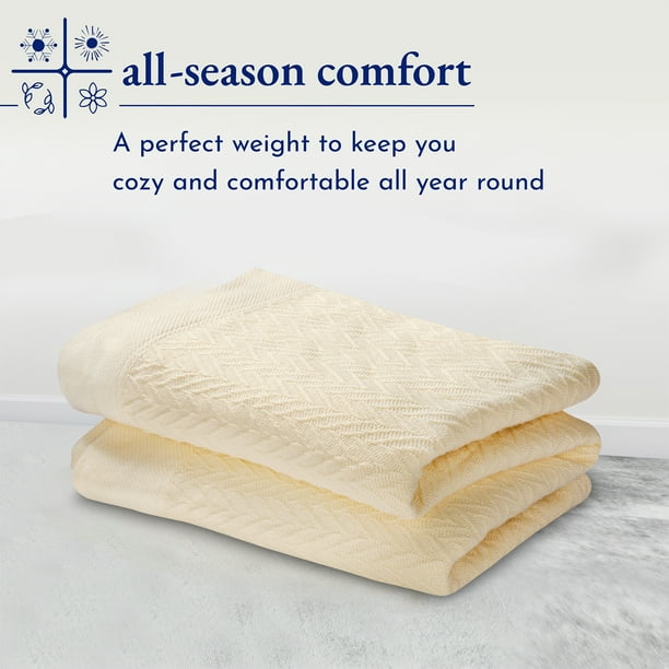 Walmart cotton blankets hotsell