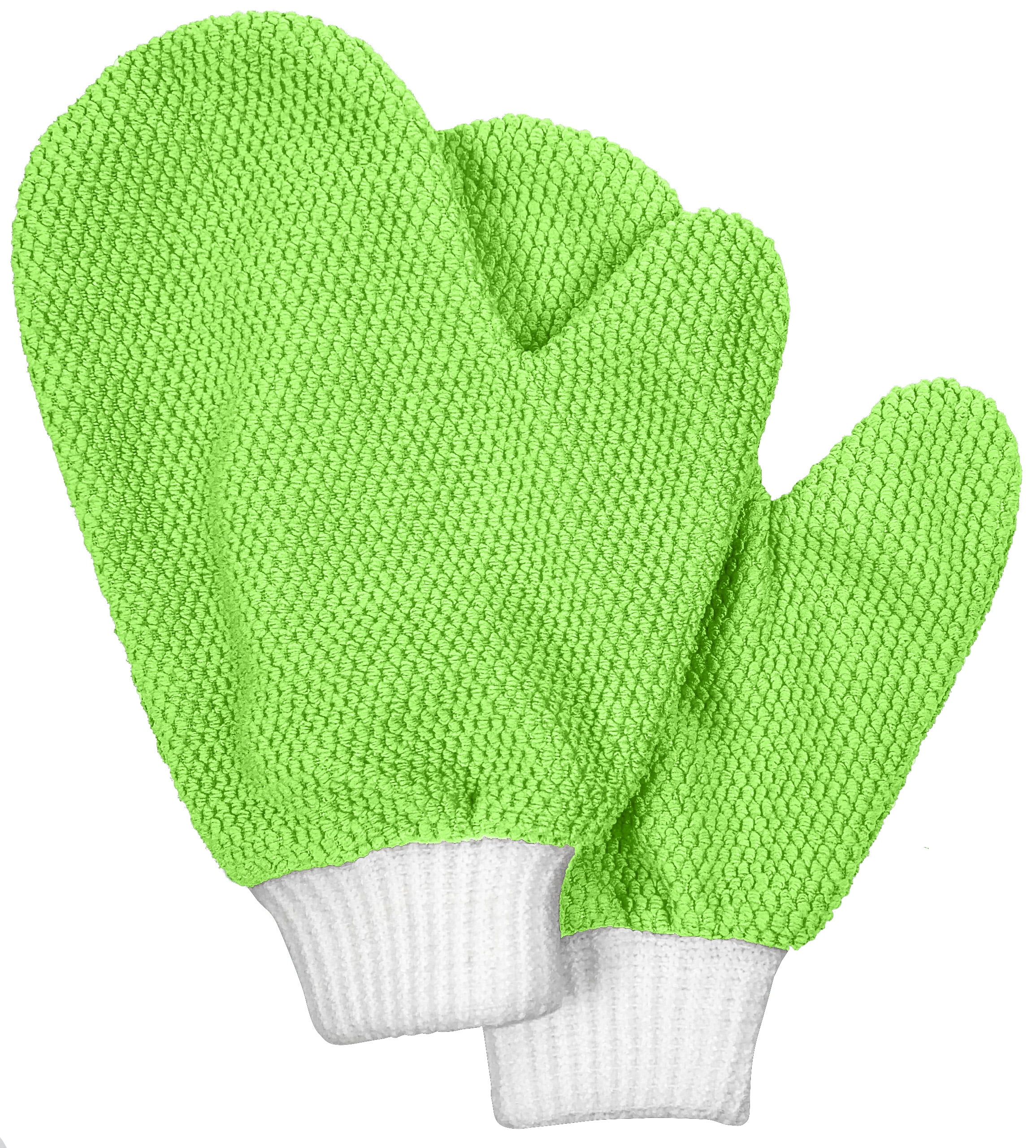 MIG4U Microfiber Dusting Gloves Washable Reusable Cleaning Mittens Gloves  Kitchen House Cleaning Car Blinds Multicolor 4 Pairs L/XL
