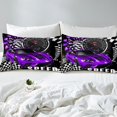 thumbnail image 4 of Erosebridal Cool Speed Racing Fitted Sheet Queen, Checkered Fitted Sheet Set Queen, Car Sports Decor, 3 Pieces（No Top Sheet）, 4 of 6