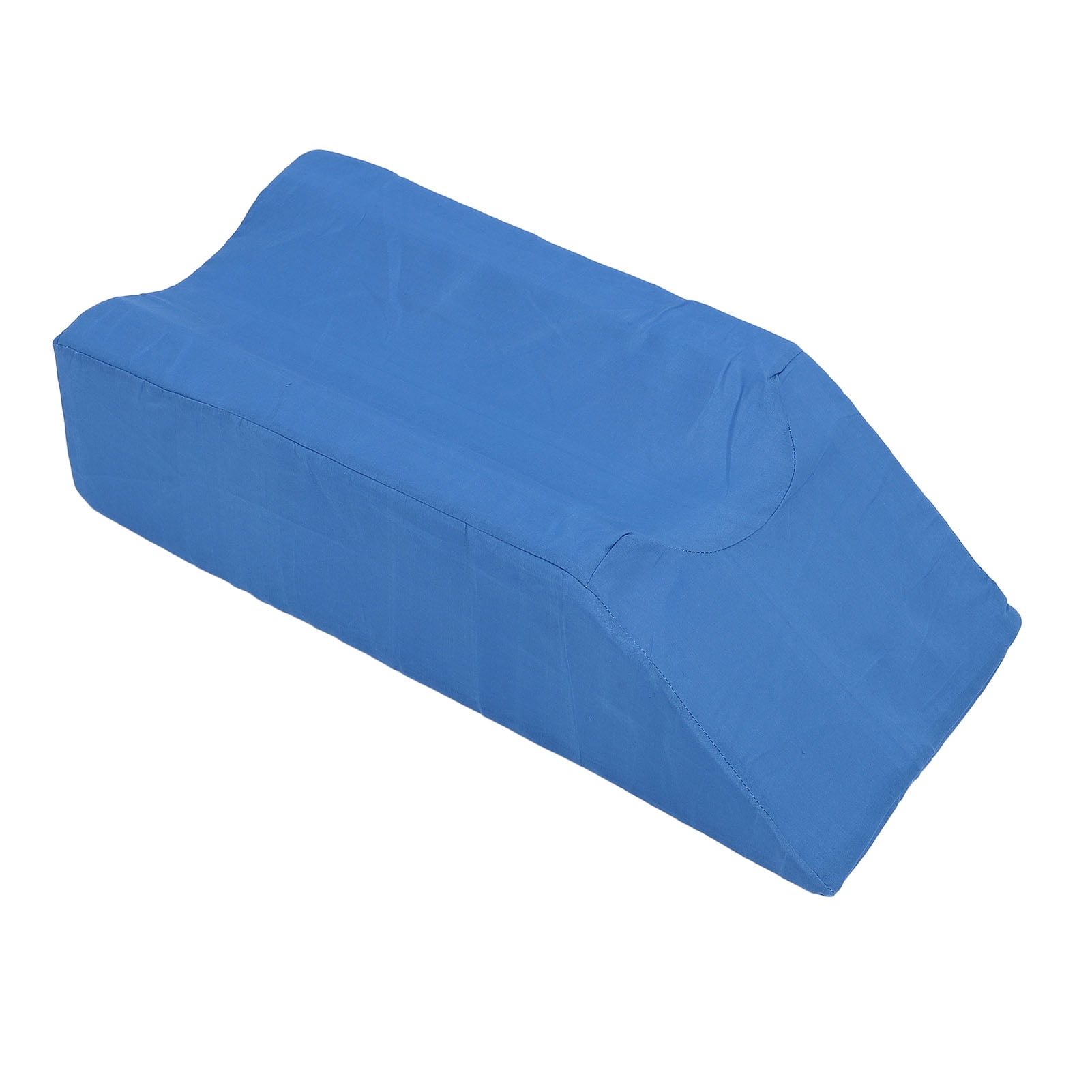 Yajisi Leg Wedge Pillow Ergonomic High Density U Shaped Leg Elevation Pillow for Sleeping, Support Cushion with Removable Cover, 23x11x6 inches / 59x28x15cm, Blue