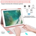 thumbnail image 2 of XZAMB Keyboard Case Compatible with iPad Pro 12.9 Inch (1st / 2nd Generation) with Pencil Holder, Smart  Tablet Cover with 7 Color Backlit Detachable Wireless Keyboard, 2 of 6
