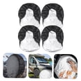 thumbnail image 3 of LOLIPPYY 4Ensemble Housse de Roue en Polyester Noir 190T pour Protection Solaire RV, 3 of 8