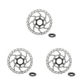 thumbnail image 1 of ZheElen Bicycles Center Lock Disc Brake Rotor Portable Detachable Replacement Anti-corrosive Heats Dissipation Cycle Rotors 160mm 3Set, 1 of 6