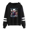thumbnail image 6 of twisters merch Glen Powell If You Feel It Chase It hooded drawstring pocketless sweatshirt men/women pullover, 6 of 6