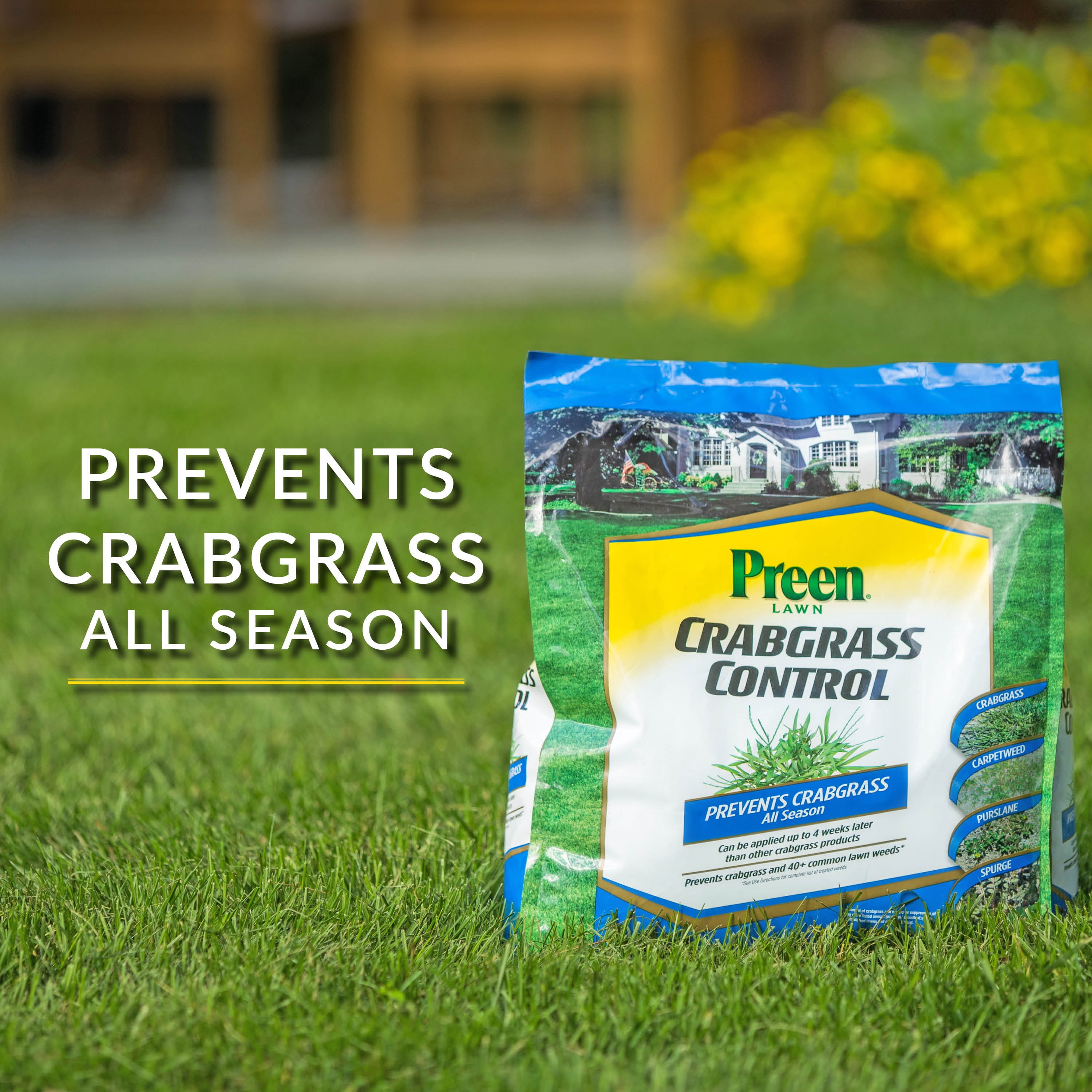 Preen Lawn Crabgrass Control - 15 lb. Bag - Covers 5,000 Sq. ft.