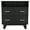 07#Black, variant on DUOSONG Double Drawer Dresser Arabi, Bedroom, Light Gray / White Light Gray Particle Board Furniture Bedroom Furniture Dressers, Chests & Wardrobes
