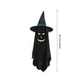 thumbnail image 3 of HHJZPR Halloween Glow-in-the-Dark Witch Ghost Hanging Decor, 39" Spooky Prop for Porch & Party, 3 of 6