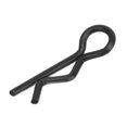 thumbnail image 3 of Riousery 60PCS Clips de Carrocería Metálicos para Coche RC 17 mm / 0.67 inches Largo y 1.0 mm Diámetro Instalación Universal para Automodelismo 1/16 1/18 RC Model Car Truck Color Negro, 3 of 8
