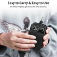 thumbnail image 2 of Mini Electric Guitar Amp 5W Rechargeable Guitar Amplifier Portable Bluetooth Practice Amp with 4 E, 2 of 5