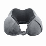 Protege 4-Piece Ergonomic Memory Foam Neck Pillow Travel Set