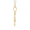 thumbnail image 2 of ANGARA IGI Certified Lab Grown 1.45 Ct Diamond Pendant for Women in 14K Yellow Gold (Size-2.2mm| Color-F-G| Clarity-VS) | April Birthstone, Anniversary, Jewelry Gift for Women | Diamond Necklace, 2 of 8