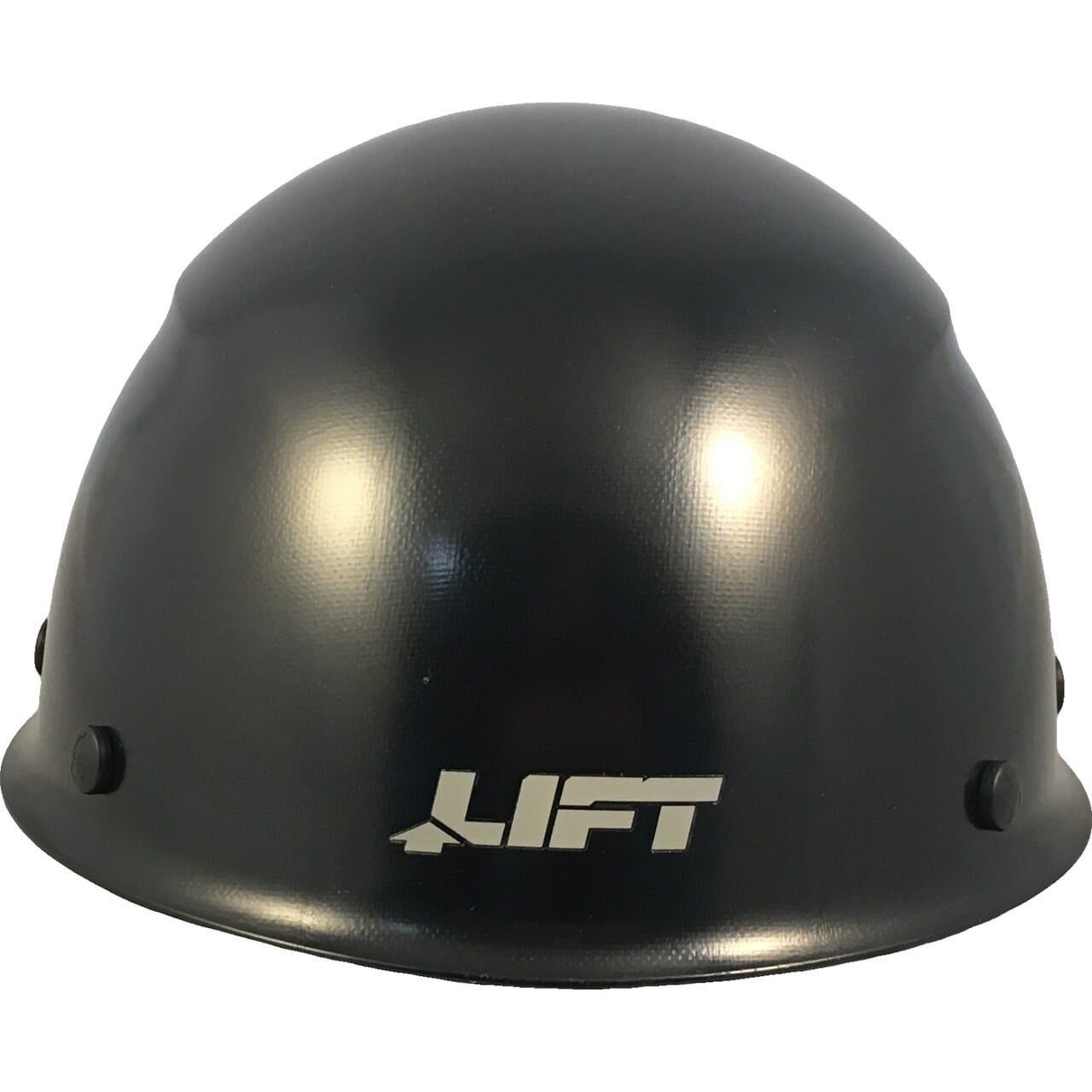 DAX Fiberglass Composite Hard Hat - Cap Style Black with Tote