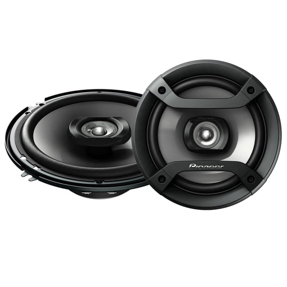 Pioneer TS-F1634R 6-1/2" - 2-Way, 200 W Max Power, and 30mm Tweeter - Coaxial Speakers (pair) Balanced Sound   Smooth Treble, Great Stock Replacement, High-Efficiency Speaker Designed for OEM Power