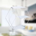 thumbnail image 1 of unbranded Estante Decorativo De Pared En Forma Hexagonal Con Doble Nivel En Hierro, 1 of 8