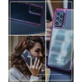 thumbnail image 4 of CaseBorne ArmadilloTek S Compatible with Samsung Galaxy A72 5G Hybrid Clear Case (2021 Release) - Gradient Pink, 4 of 6