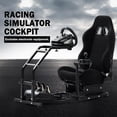 thumbnail image 2 of Cockpit ajustable para simulador de carreras Marada con asiento cómodo, 2 of 8