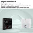 thumbnail image 4 of Digital Thermostat, Smart Thermostat With LCD Color Display Temperature Controller For Underfloor Heating, 4 of 8