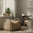 thumbnail image 7 of Kouboo Handles Seagrass Storage Baskets Brown, 7 of 7