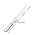 thumbnail image 2 of Qarigey Nail File Stainless Steel Double Sided Tool Polishing Buffer Scrub Care Art Manicure Professional Manual Reusable Type1 NO1, 2 of 6