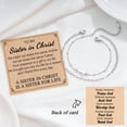 thumbnail image 2 of Easter Basket Stuffers for Women, Easter Gifts for Women, Cross Bracelet for Women, Religious Gifts for Women, Christian Gifts for Women Friend Family Teenage, 2 of 8