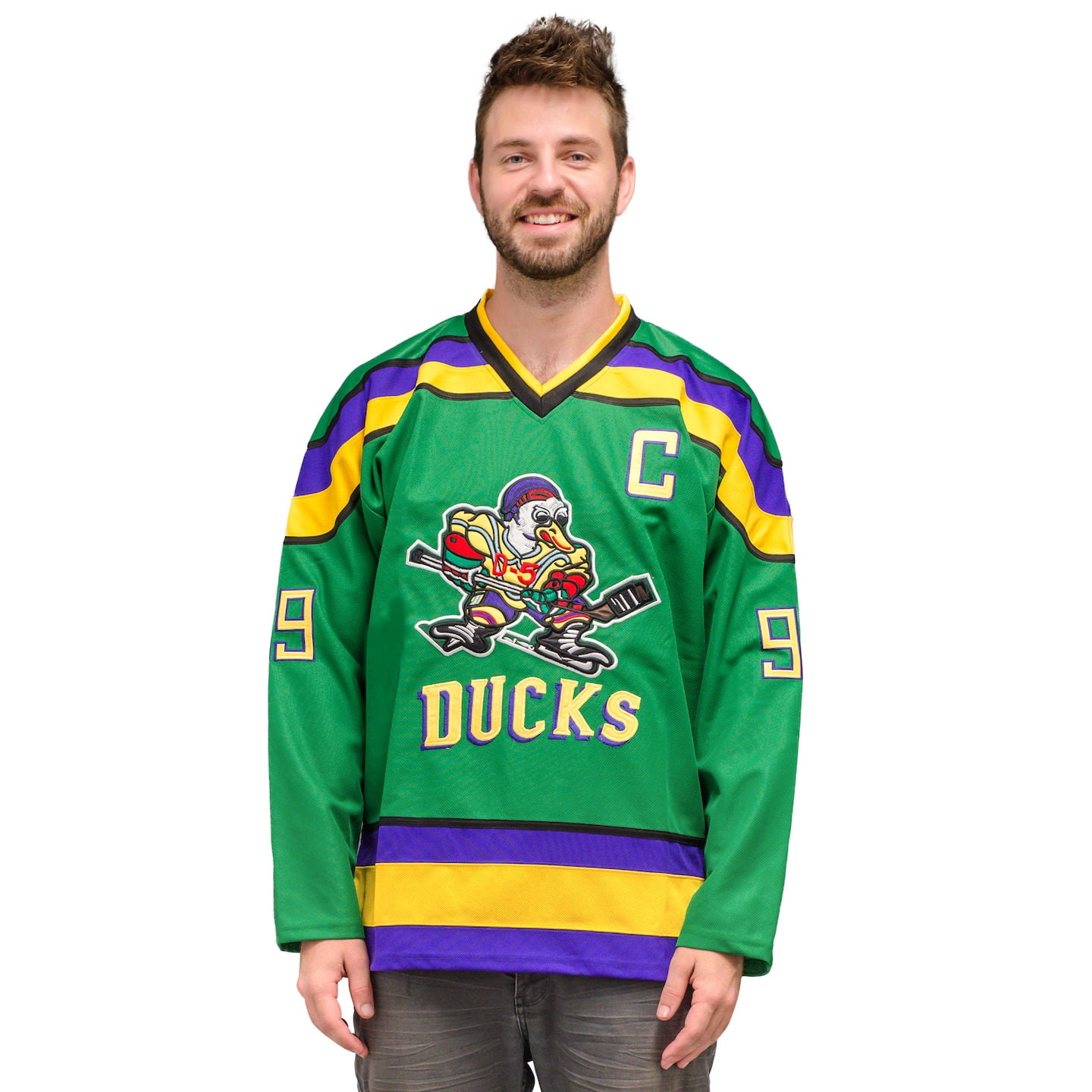  D-5 Youth Mighty Ducks Jersey #96 Conway #99 Banks