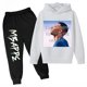 thumbnail image 2 of 2024 Ropa para niños CALIENTE Conjunto de sudadera con capucha para niños más pantalones de sudadera Conjunto de 2 piezas para niños y niñas Mbappe Avatar Estampado Bebé Niña, 2 of 5