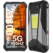 8849 Tank 3 Pro Rugged Smartphone 2024, 23800mAh Rugged Projector Phone 97dB Loud Speaker, 32GB+512GB Dual Sim 5G Android 14 Unlocked Mobile Cell Phones 6.79" Big Screen, Camping Light/2TB Expand/OTG
