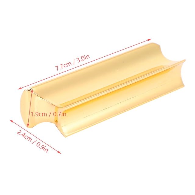 Metal Guitar String Slide Bar, Clear Sound, Excellent Intonation for Hawaiian Electric Guitars, Made of Metal, Beautiful Design