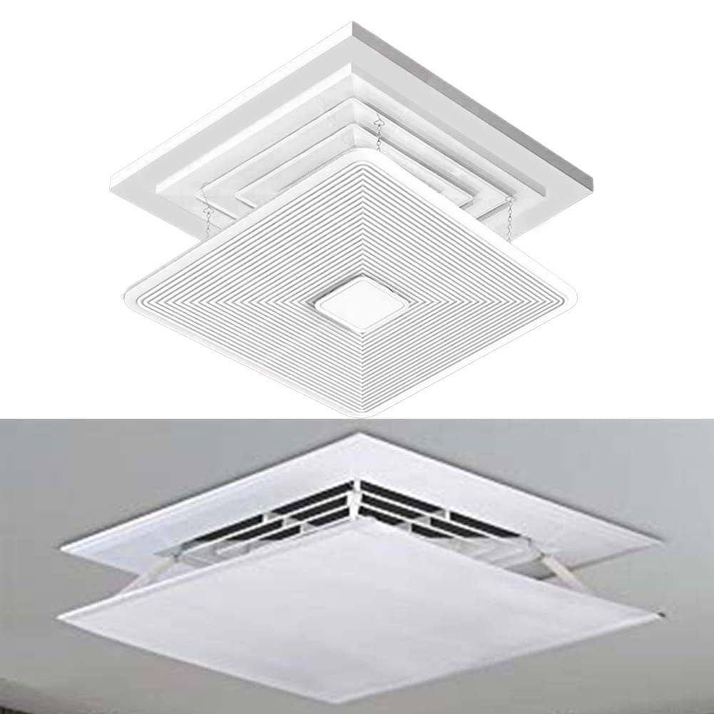 Frost King HD5 Magnetic Heat & Air Deflector – Adjustable Plastic Floor Vent Redirector
